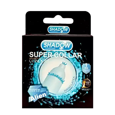 کاندوم Super Collar Alien بسته 1 عددی شادو